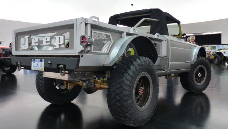 Illustration for article titled The Jeep M-715 'Five-Quarter' Is a 700+ HP Convertible Military Supertruck